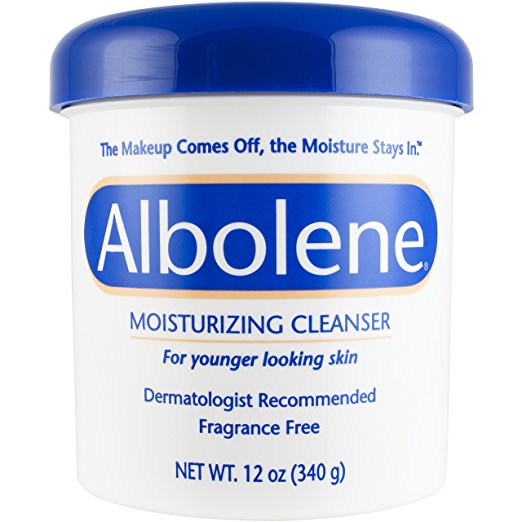 Albolene Moisturizing Cleanser, Fragrance Free, 12 oz.