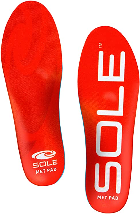 SOLE Active Medium EVA Footbed with Met Pad - Men's Size 10/Women's Size 12