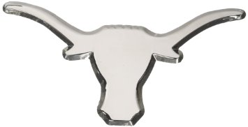 University of Texas Longhorn 3d Chrome Metal Auto Emblem