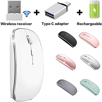 Wireless Mouse for Chromebook Wireless Mice for Microsoft Laptop