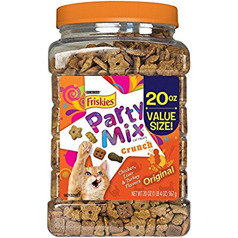 Purina Friskies Party Mix Original Crunch Cat Treats