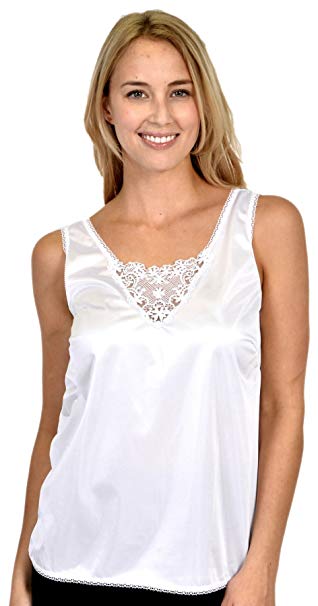 Patricia Lingerie Women's Anti-Static Camisole with Elegant Lace