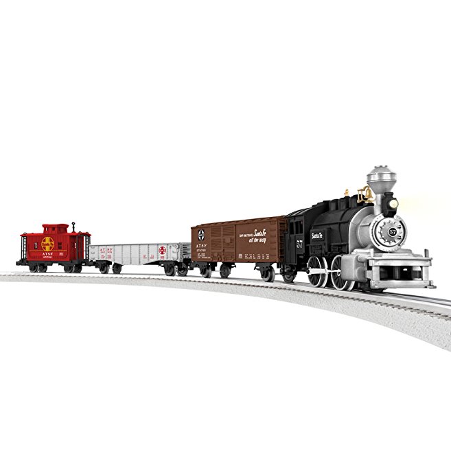 Lionel Junction Santa Fe Steam Train Set - O-Gauge