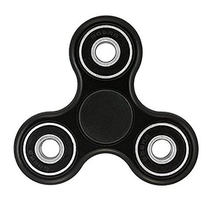 Fidget Hand Spinner by Holder Designs- Tri Spinner Hand Toy Kit for Relieving ADHD, Anxiety, Boredom Spins