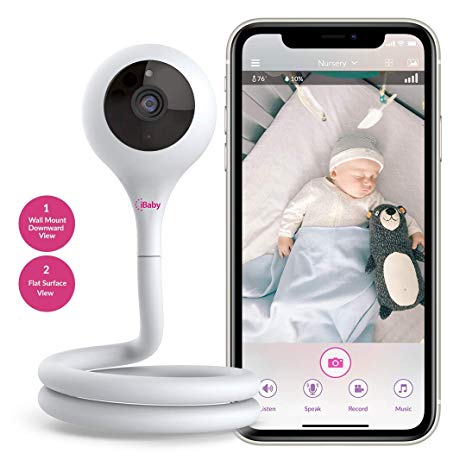 iBaby M2C Smart Baby Monitor, White