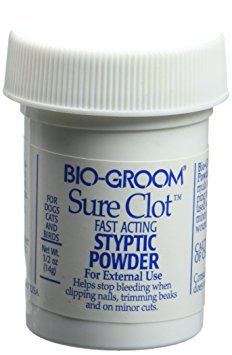 Bio-Groom DBB53005 Sure Clot Syptic Powder, 14gm