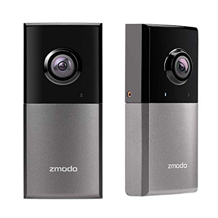 Zmodo Sight 180 Outdoor Wireless Security Camera, Full HD 1080P IP Security Surveillance System 180 Degree Viewing Angle, IP65 Waterproof - Works Alexa (2 Pack)