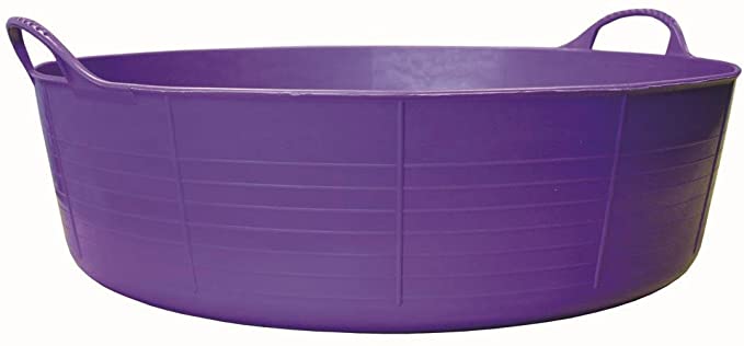 Tubtrugs SP35P Flexible Purple Large Shallow 35 Liter/9.2 Gallon Capacity