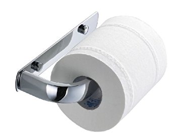 Rozin® Chrome Brass Toilet Paper Holder Wall Mount Roll Tissue Bracket