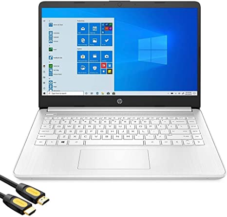 HP Business Laptop, 14" FHD IPS Micro-Edge Display, AMD Ryzen 3 3250U (Beat i3-10110U), 16GB DDR4 RAM, 512GB SSD, Webcam, USB-C, HDMI, WiFi, SD Card Reader, SPS HDMI Cable, Win 11