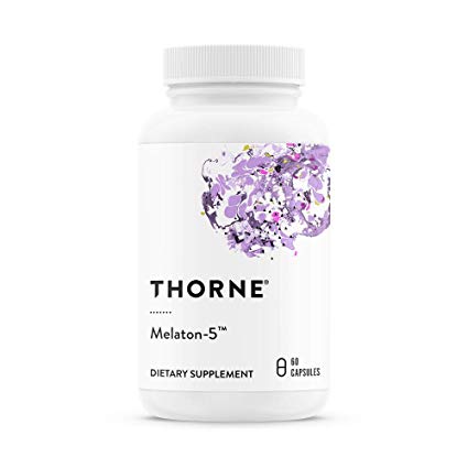 Thorne Research - Melaton-5 - Melatonin Supplement (5 mg) to Promote Sleep and Relaxation - 60 Capsules