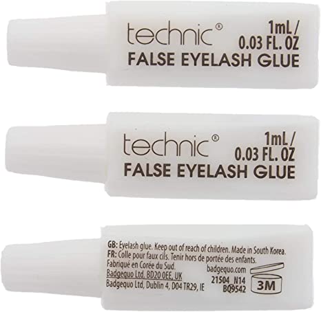 Technic Eyelash Glue 1ml Pack of 3