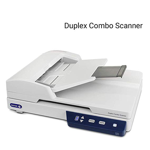 Xerox Simplex Combo Flatbed Scanner with Automatic Document Feeder
