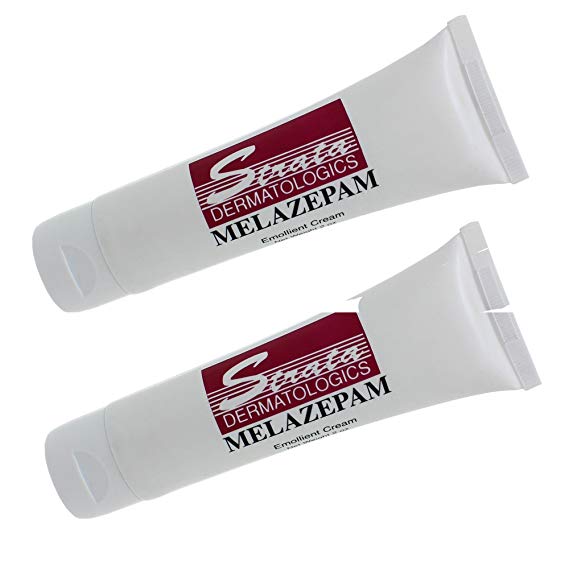 Ecological Formulas EFM-MZMX2 Melazepam Emollient Cream for Acne and Rosacea (Pack of 2)