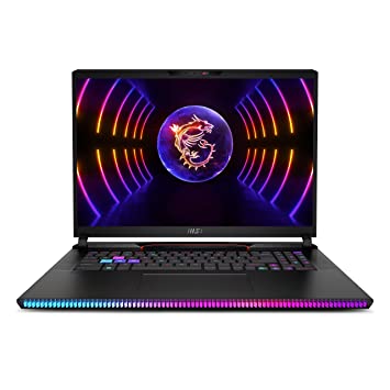 MSI Raider GE78HX, Intel 13th Gen. i9-13980HX, 43CM QHD  240Hz Gaming Laptop (64GB/2TB NVMe SSD/Windows 11 Home/Nvidia GeForce RTX4090, 16GB GDDR6/Black/3.1Kg), 13VI-087IN