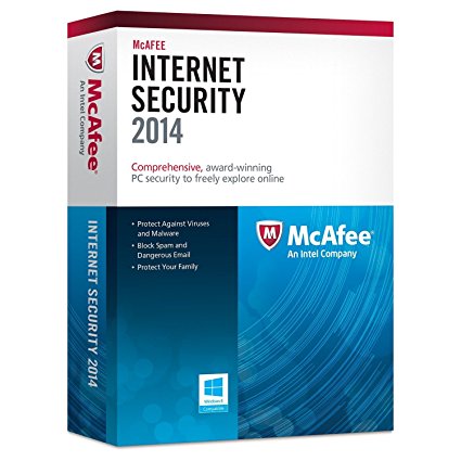 McAFEE Internet Security 2014 (protects up to 3pcs) Instant 2015 and 2016 When Released upgrade