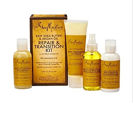 SheaMoisture Raw Shea Butter & Argan Oil Repair & Transition Kit