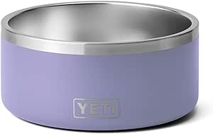 YETI Boomer 8, Stainless Steel, Non-Slip Dog Bowl, Holds 64 Ounces, Cosmic Lilac