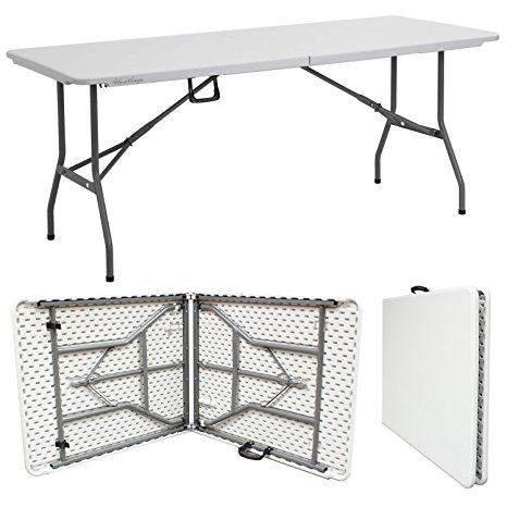 Hartleys 6FT Folding Table - In/Out Door - Car Boot Stall Buffet/Wedding/Garden