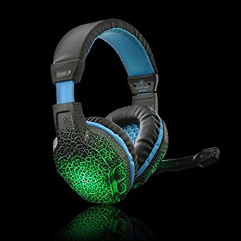 NUBWO NO-3000 Gaming Headset Stereo Bass LED Light Headphone with Mic for PC