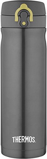 Thermos Direct Drink Flask, Charcoal, 470 ml