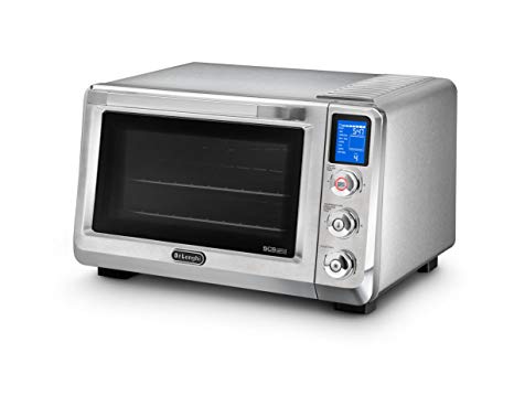 DeLonghi EO241250M Livenza 0.8 cu ft Digital True Convection Oven, Stainless Steel