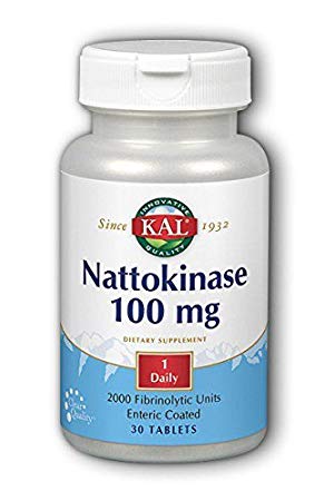 Kal 100 Mg Nattokinase Tablets, 30 Count