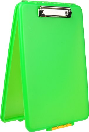 Dexas Slimcase Storage Clipboard, Lime