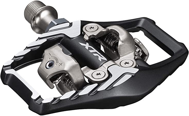 SHIMANO PD-M9120; XTR; SPD Flat Bike Pedal; Cleat Set Included