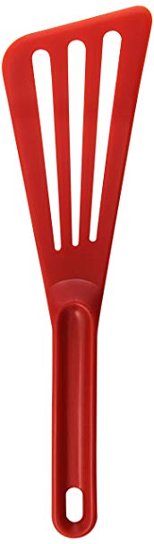 Matfer Bourgeat Exoglass Carded Pelton Spatula, Red