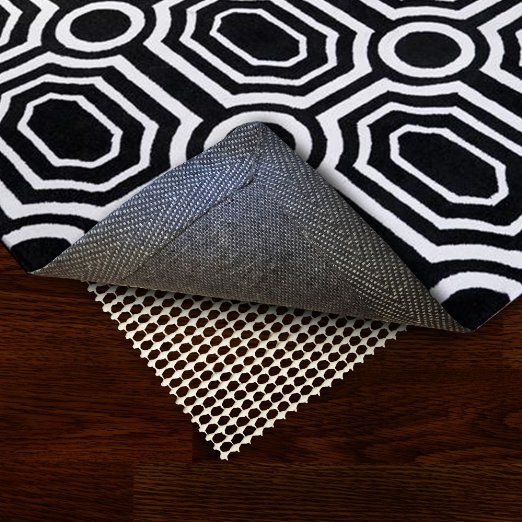 Rug Wrench Washable Non Slip Rug Pad - Protect Floors While Securing Rug and Making Vacuuming Easier