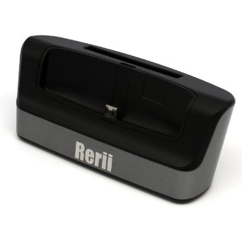 LG G4 Charger Cradle Dock Station Stand by Rerii, Data SYNC & Charging, Charge LG G4 and Battery at the Same time (For LG G4)