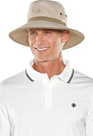 Coolibar UPF 50  Men's Matchplay Golf Hat - Sun Protective