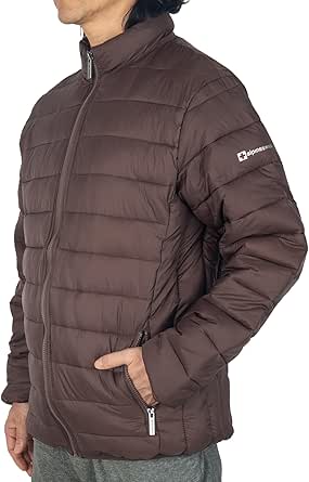 Alpine Swiss Niko Mens Down Alternative Jacket Puffer Coat Packable Warm Insulation & Lightweight