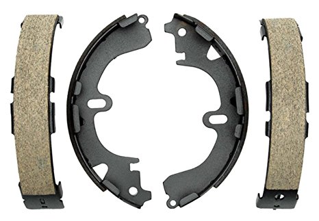 ACDelco 17597B Professional Bonded Rear Drum Brake Shoe Set