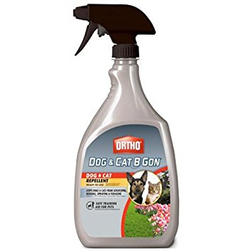 Ortho 490210 Dog and Cat B Gon Dog and Cat Repellent Ready-To-Use Spray, 24-Ounce