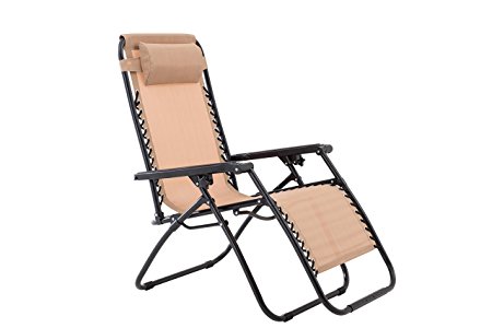 sunjoy Zero Gravity Chair-Beige