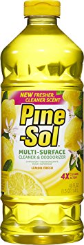 Pine-Sol Lemon Fresh Liquid Cleanser, 48 Ounce