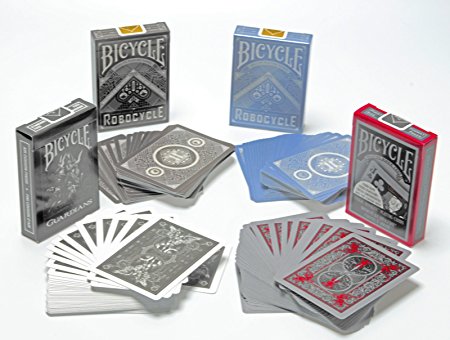 BICYCLE Designer Decks Playing Cards (Set 2) _ Variety Pack of 4