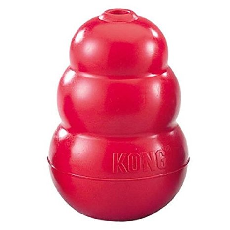 KONG Classic Dog Toy - Medium, Red