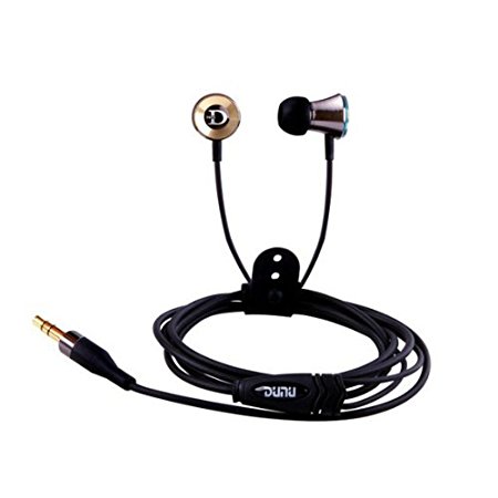 DUNU DN-12 Trident Metal Full Range Noise-Isolation Earphones, Earbuds with Elegant and Powerful Design