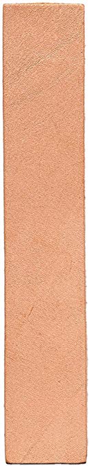 Realeather Crafts Leather Bookmarks, 7-Inch by 1.25-Inch, 8-Pack