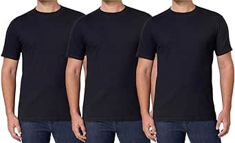 Kirkland Signature Men's 3-Pack/6-Pack Crew Neck T-Shirts 100% Cotton Tagless