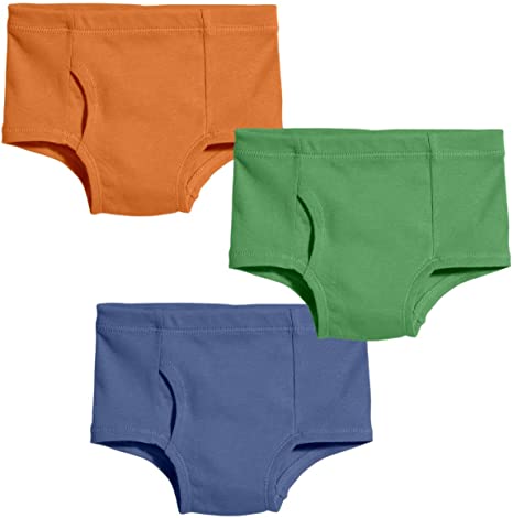 City Threads Boys' 100% Certified Organic Cotton Briefs Underwear Made in USA