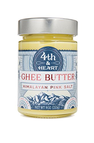 4th & Heart Grass-Fed Ghee Butter, Himalayan Pink Salt, 9 Ounce
