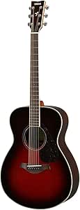 Yamaha FS830 Small Body Solid Top Acoustic Guitar, Tobacco Sunburst