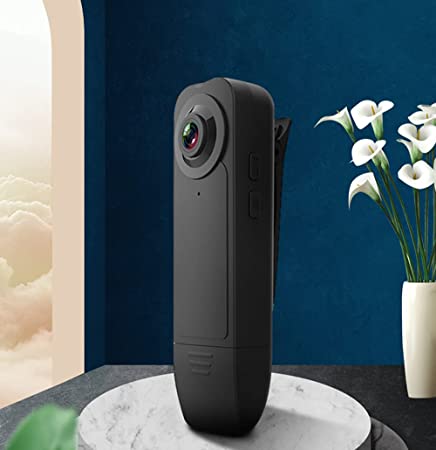 Mini Body Camera,Wearable 1080p Small Body Camera with Motion Detection, Micro Security Surveillance Hidden Nanny Camera for Home and Office