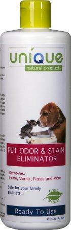 Unique Natural Products Pet Odor and Stain Eliminator 24-Ounce