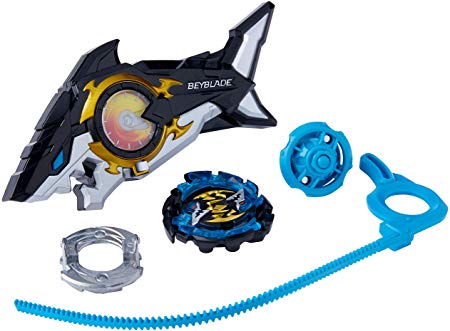 BEYBLADE Burst Turbo Slingshock Riptide Blast Set -- Right/Left-Spin Launcher with Right-Spin Battling Top, Age 8