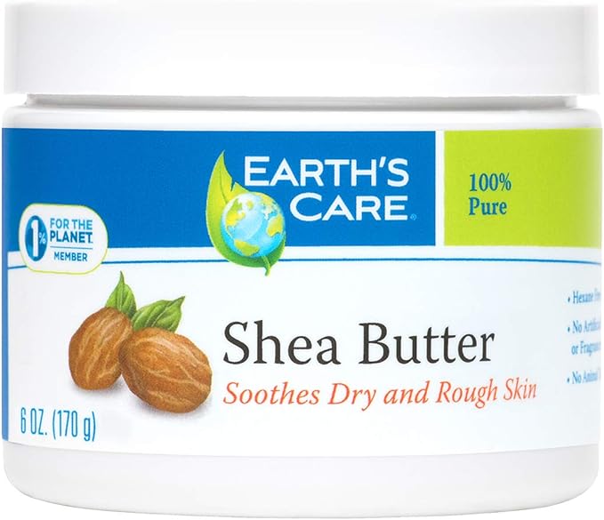 Earths Care - Shea Butter 100% Pure & Natural - 6 oz. (170 g)